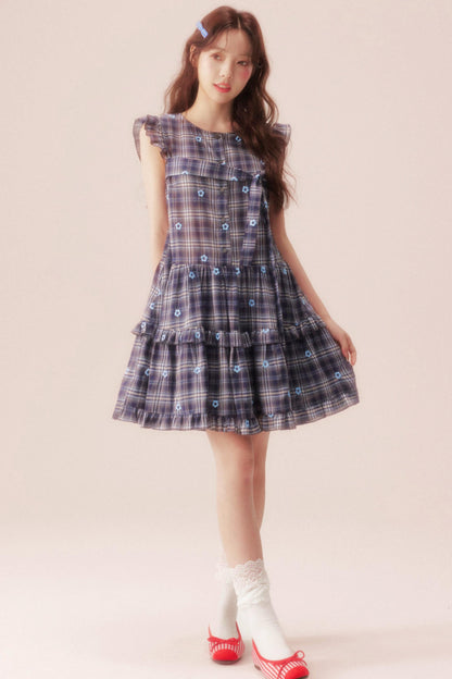 Summer Plaid Dress
