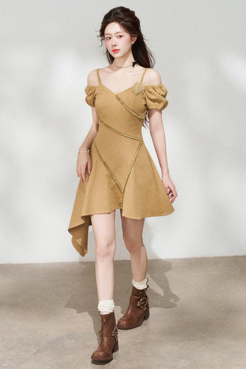 French Tassel Dress