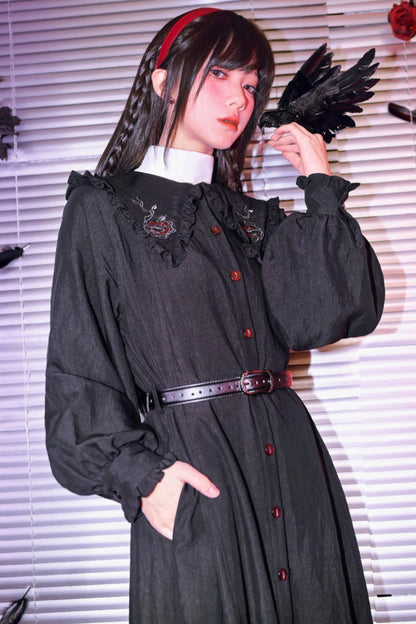 Eden Embroidered Lace Dress