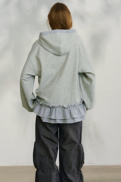 Loose Sweet Hooded Sweatshirt