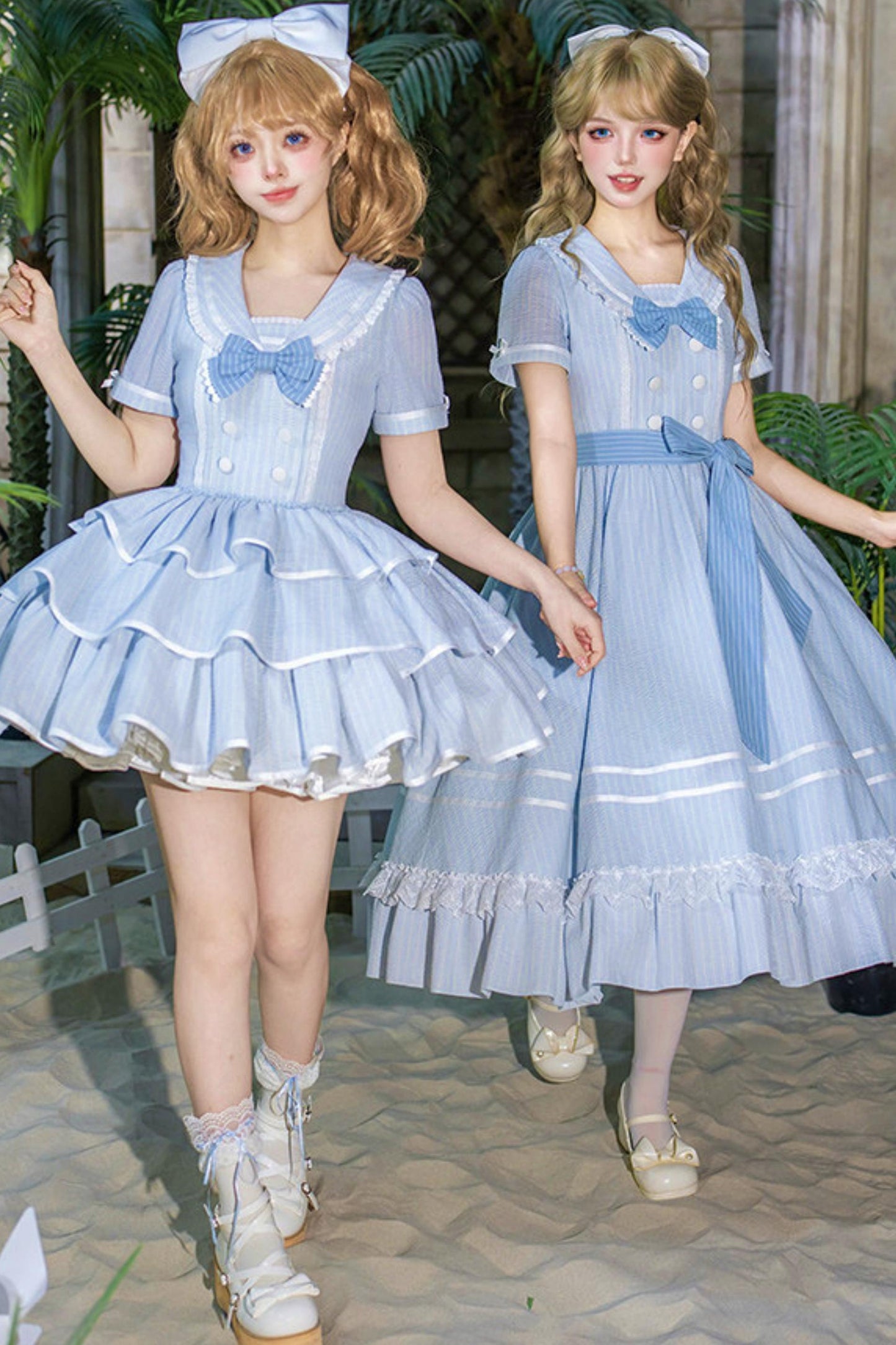 クラシカルマリンメイドロリータドレス+アクセサリー