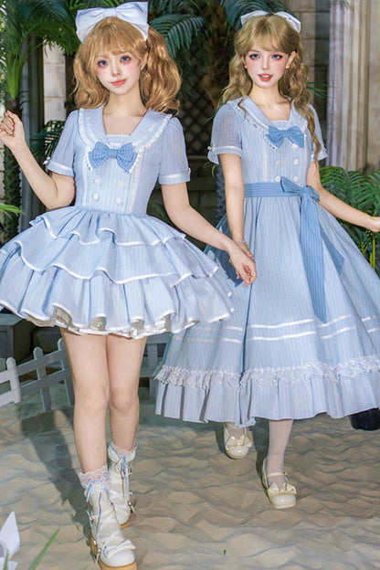 クラシカルマリンメイドロリータドレス+アクセサリー