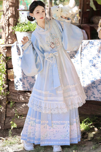 Fantasy Alice Retro Dress Set