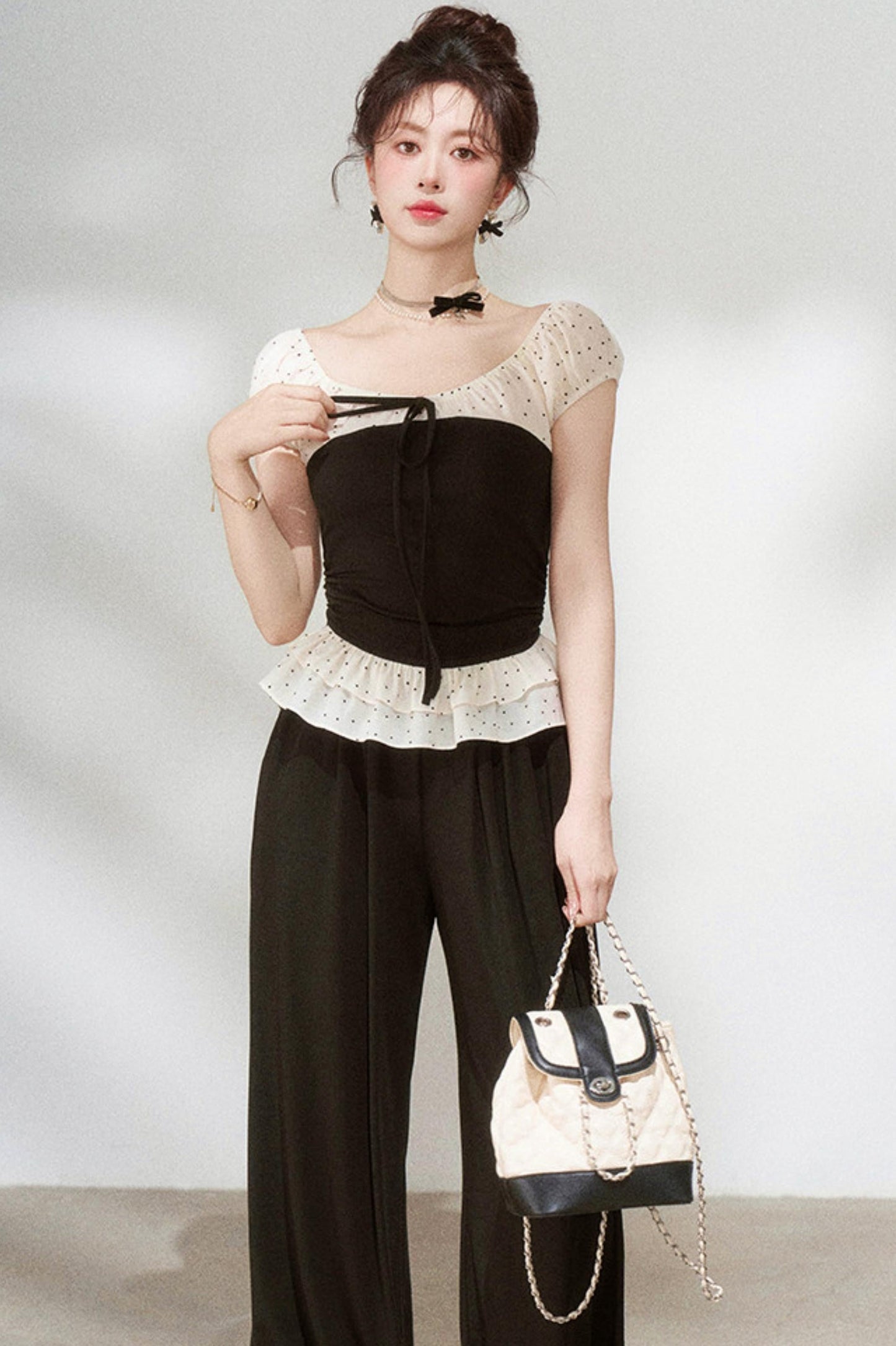 Off-shoulder Top + Pants