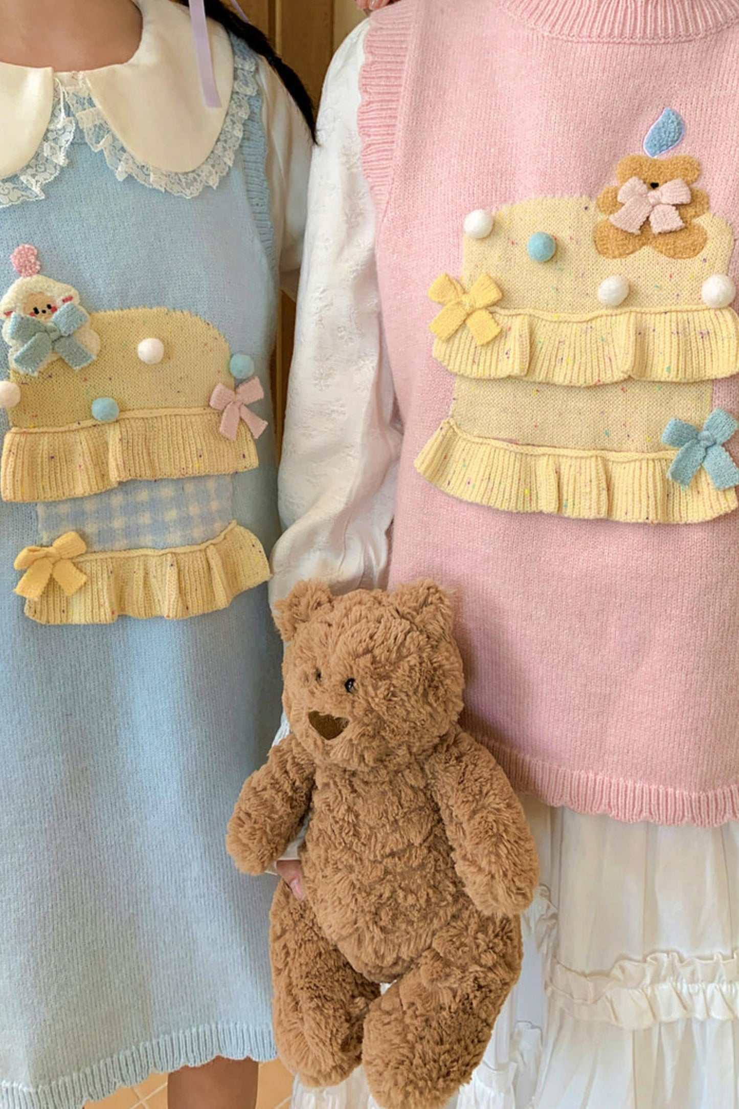 Mori Girl Knitted Vest + Dress