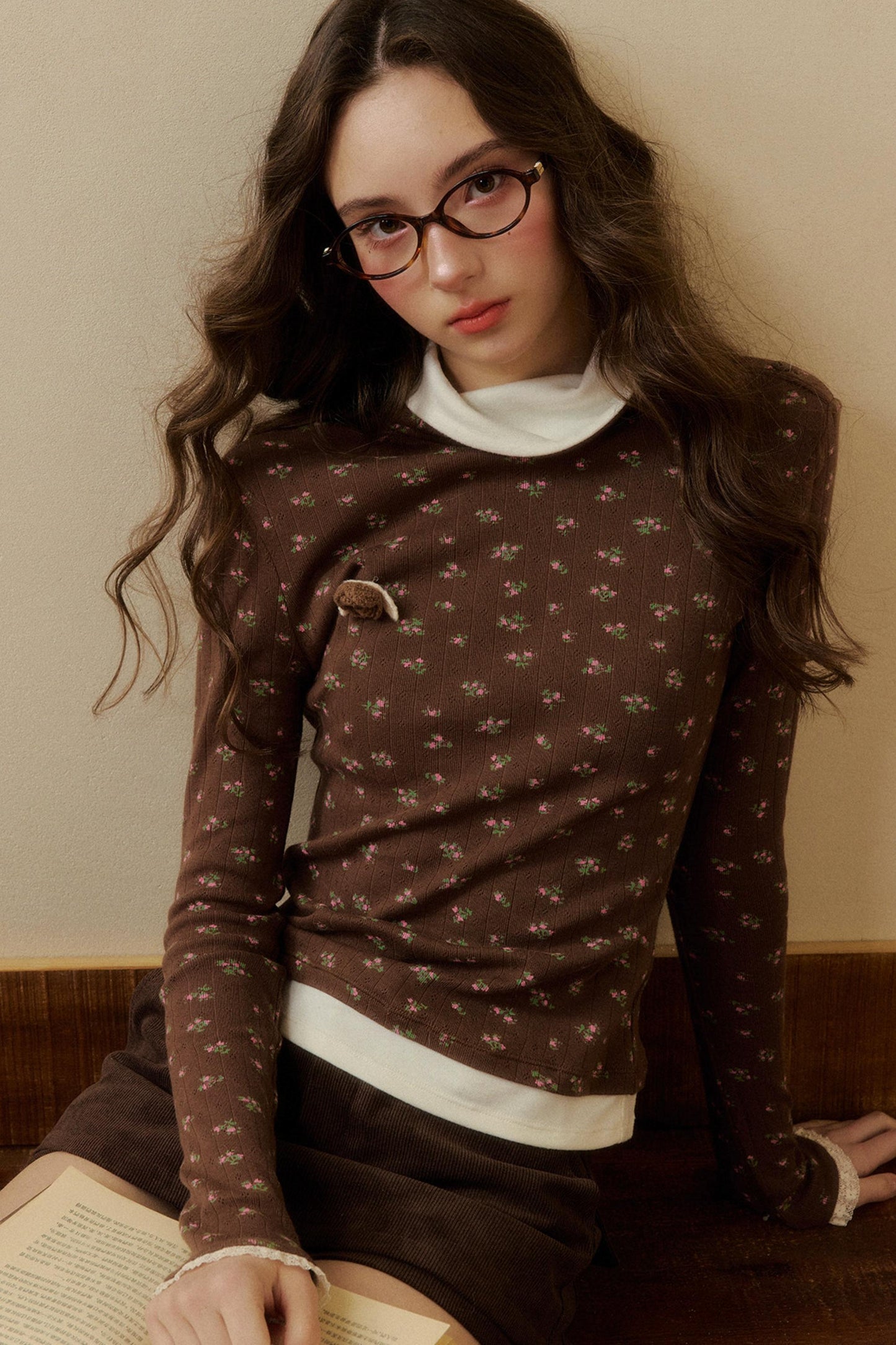 Tight Turtleneck Top