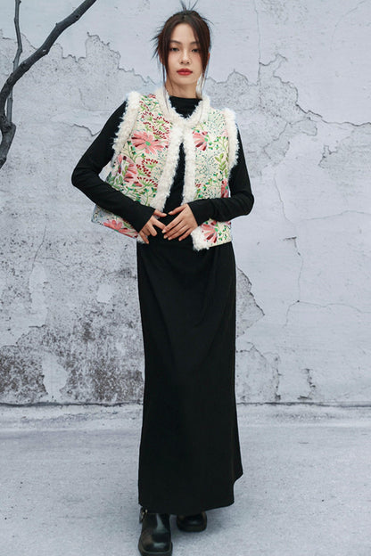 Black Knit Mode Dress