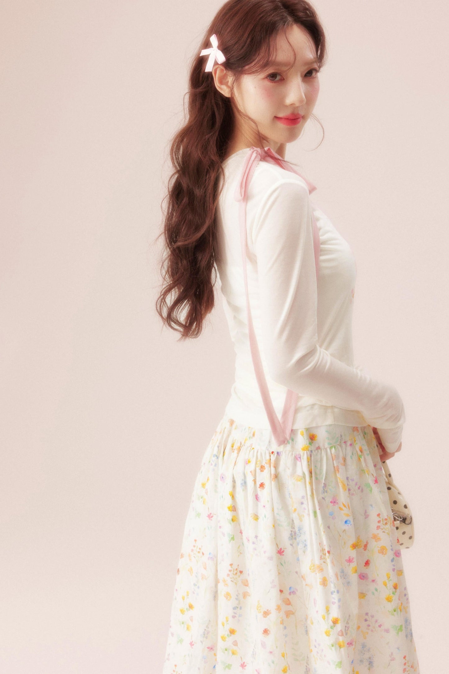 Gardenia Whispering Off-shoulder Blouse