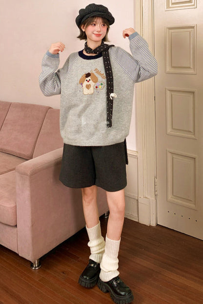 Sweet Puppy Loose Sweater