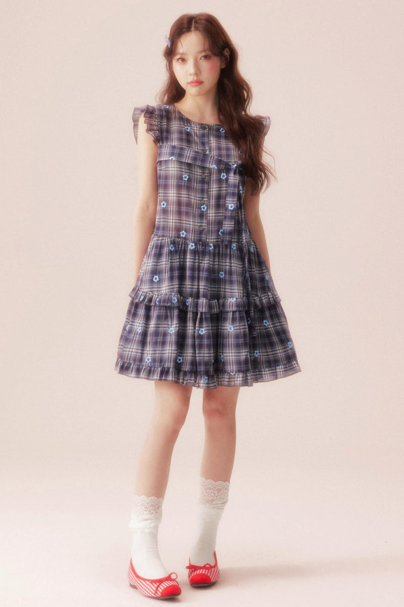 Summer Plaid Dress