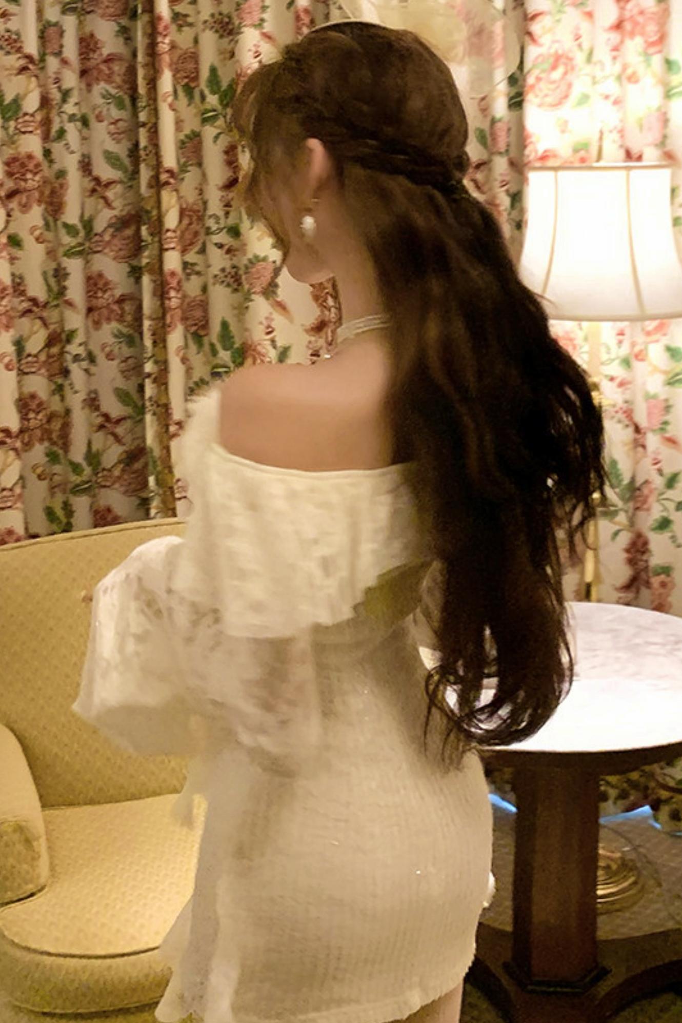 Retro Palace Lace Dress