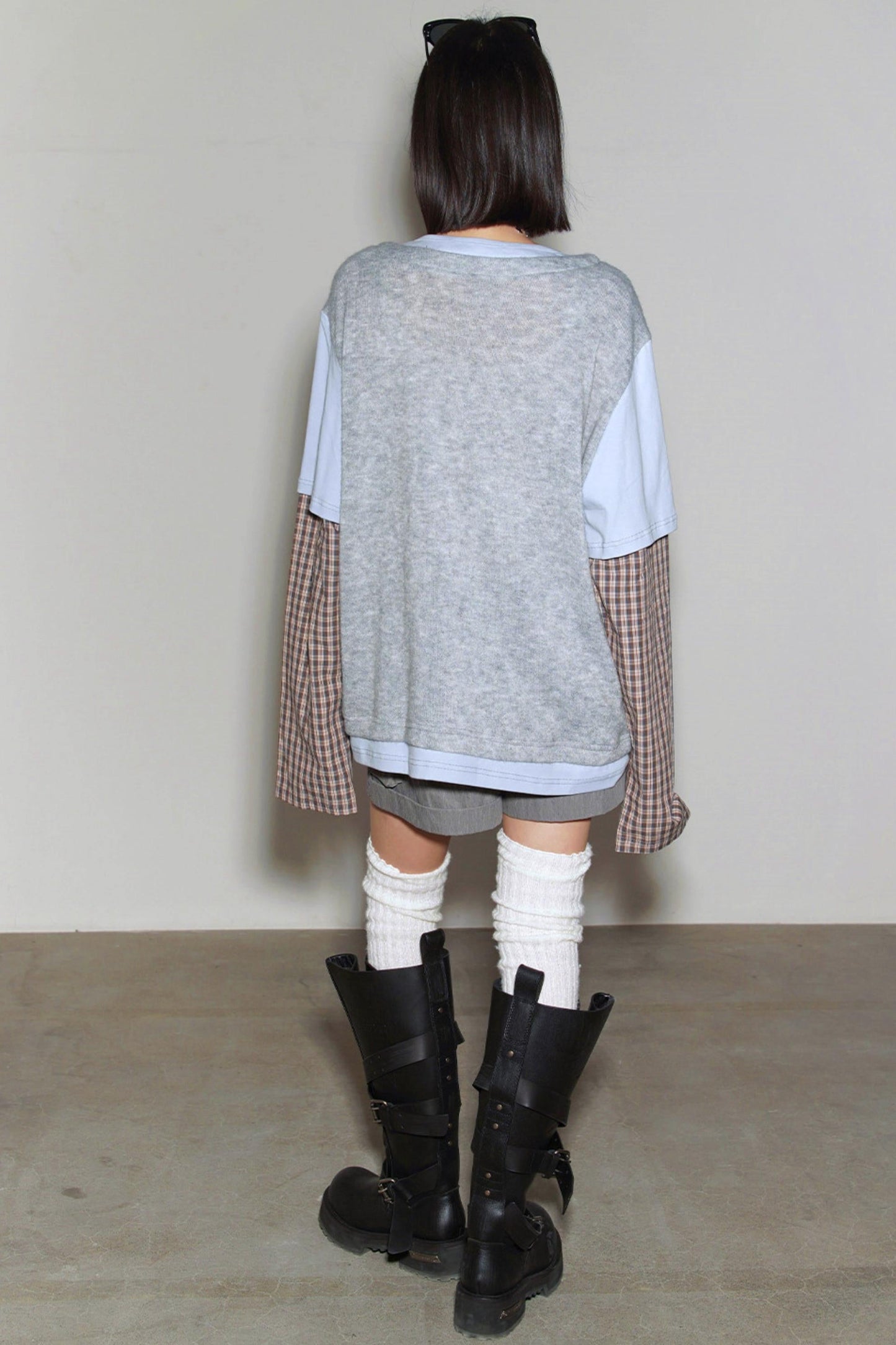 Gravity Patchwork Color Block Top