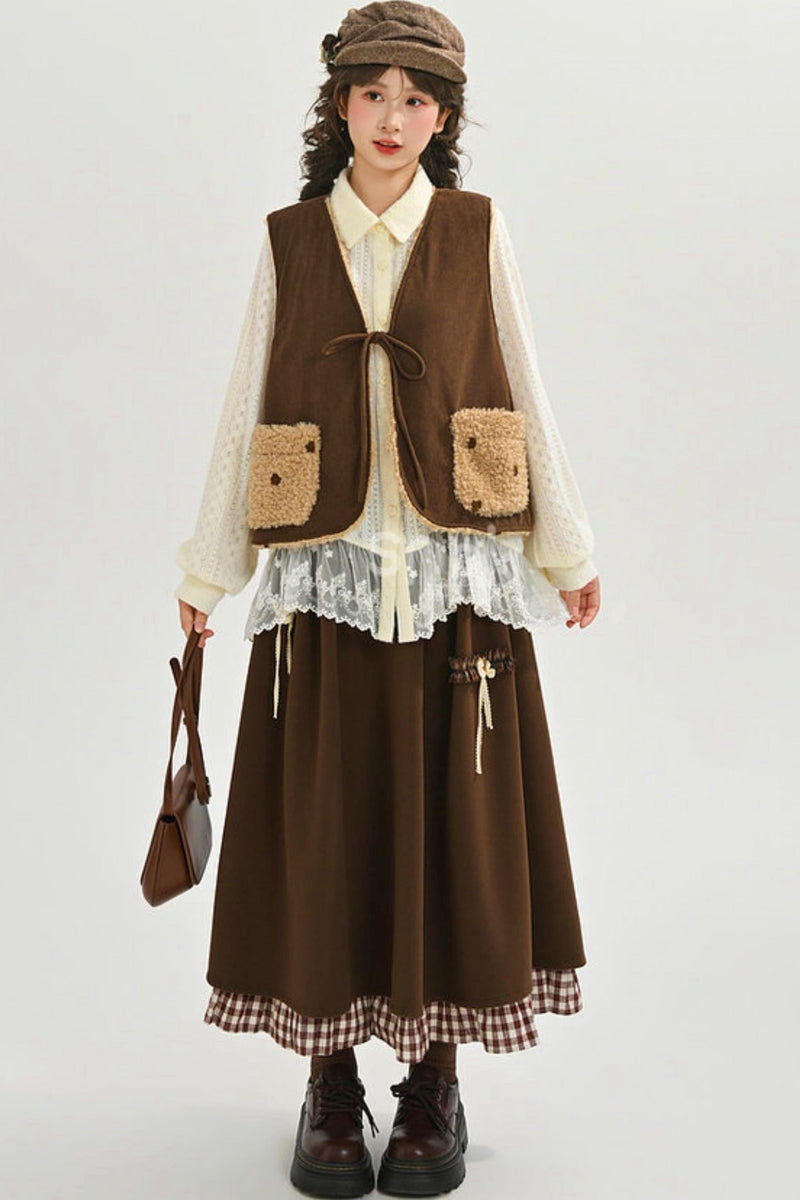 Lace Patchwork Blouse