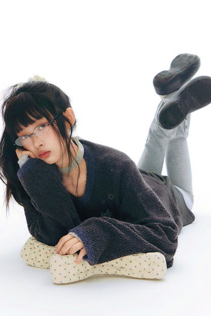 Six Point Star Knit Sweater