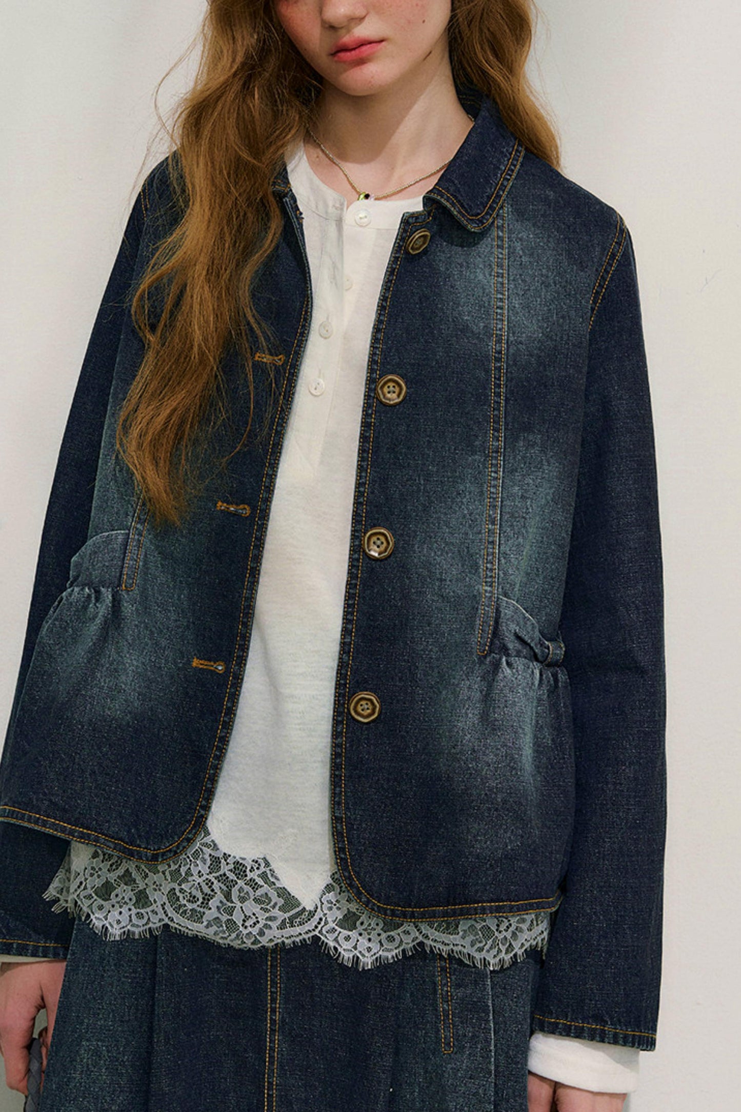 Love Diary Denim Jacket + Skirt