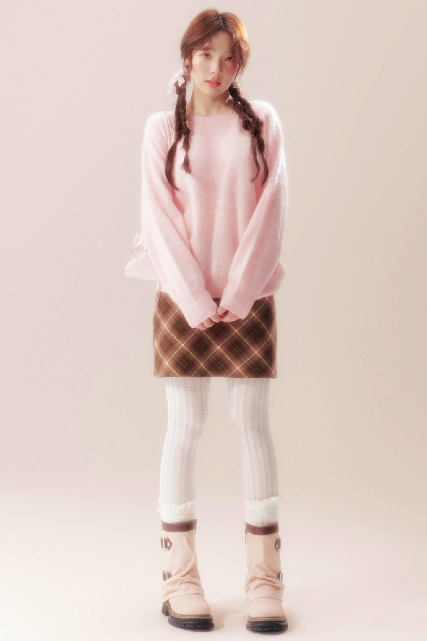 Pearl Bowknot Sweater