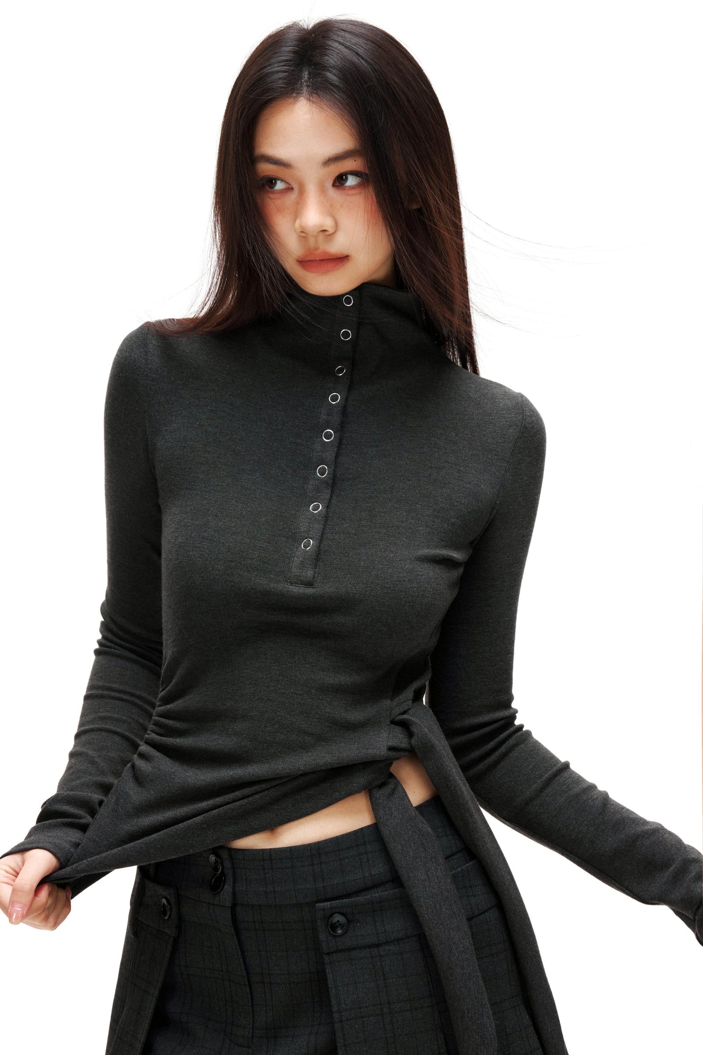 Turtleneck Heating Tops