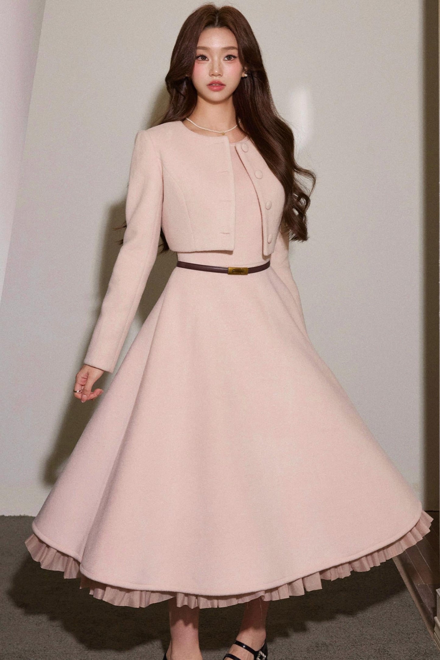 Sweet Dress + Short Coat