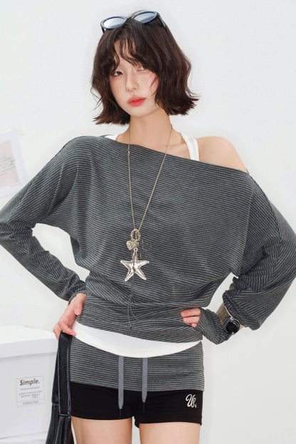 Timescale One Shoulder Top
