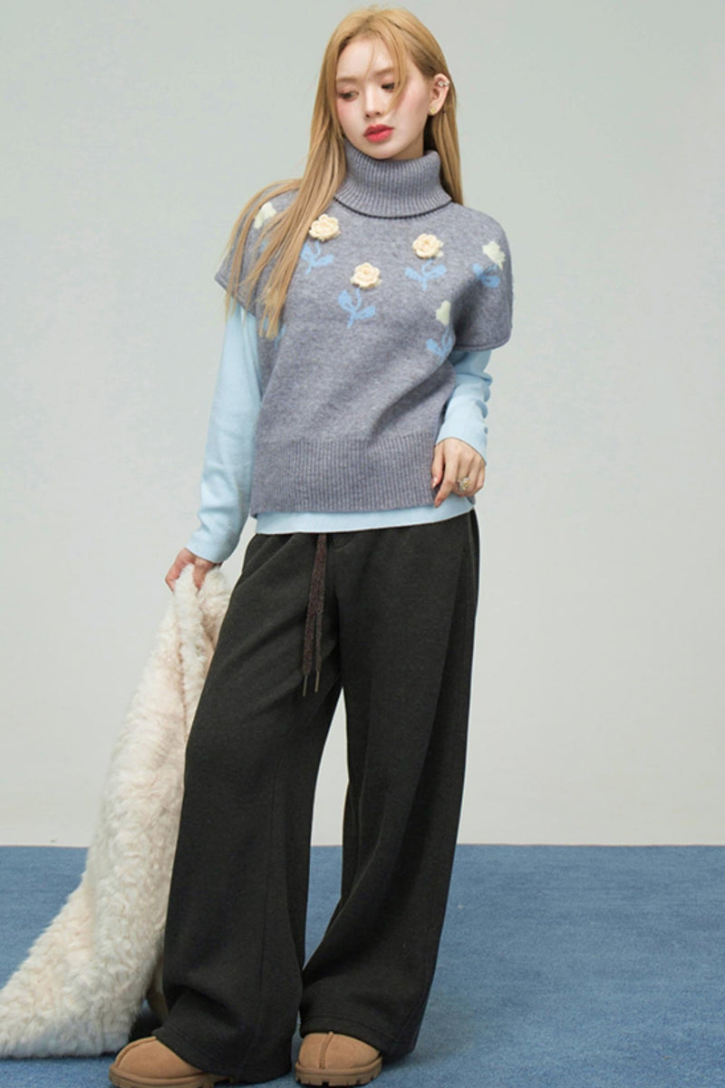 Knit Top + Inner Top + Skirt