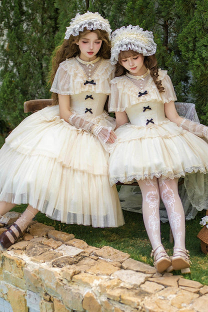 【予約商品】ホワイトプリンセスドレス+アクセサリー