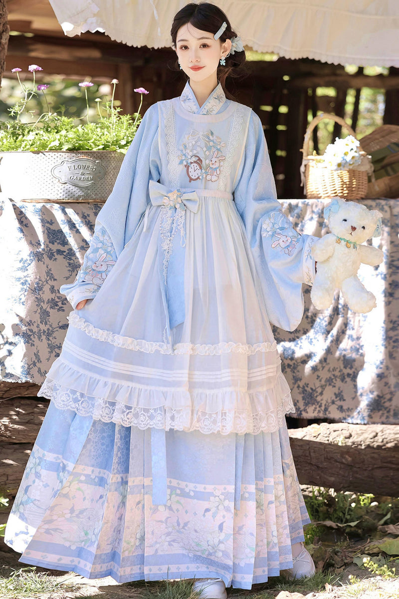Fantasy Alice Retro Dress Set
