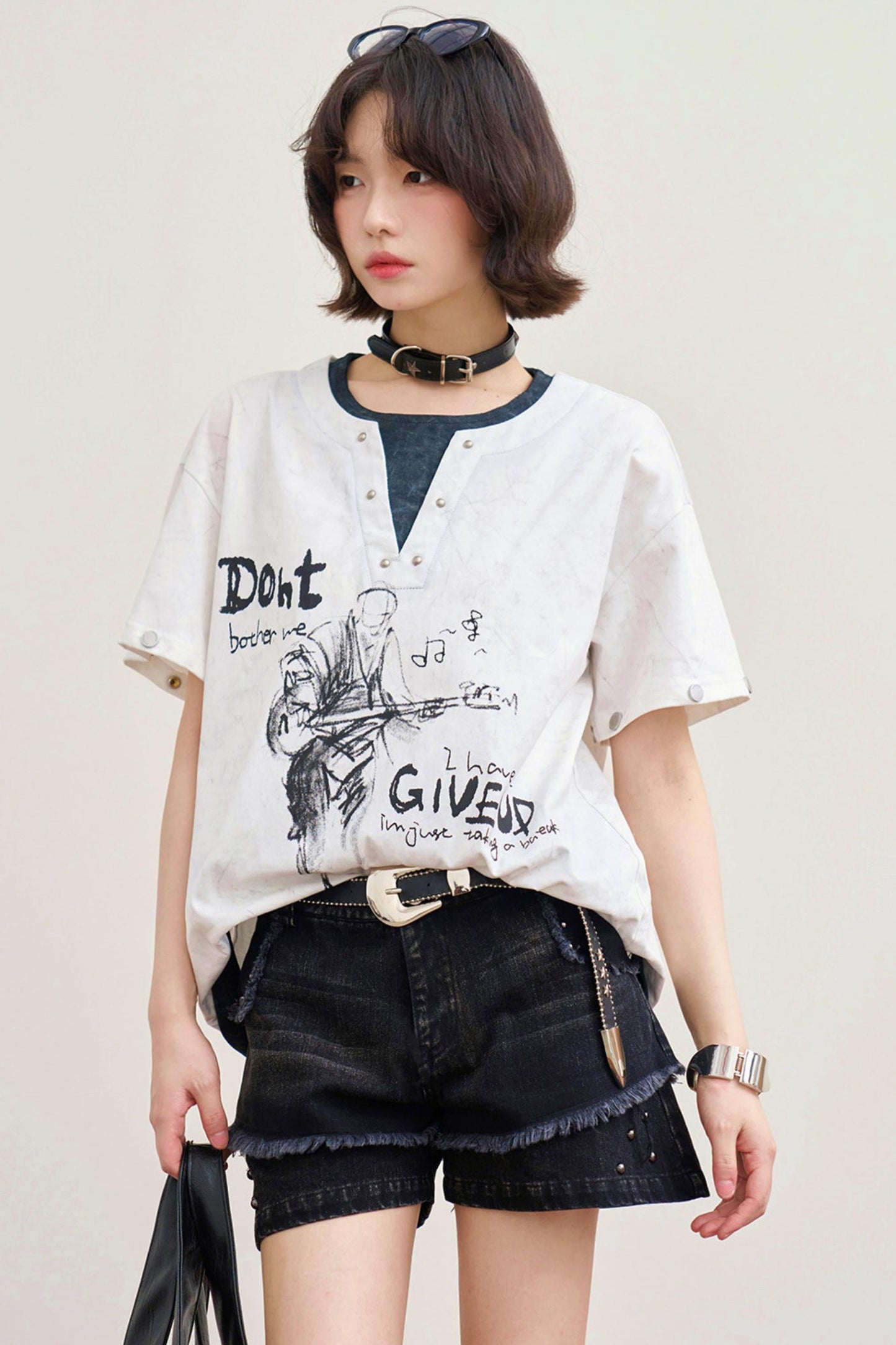 Rockin' Mode Loose Tops