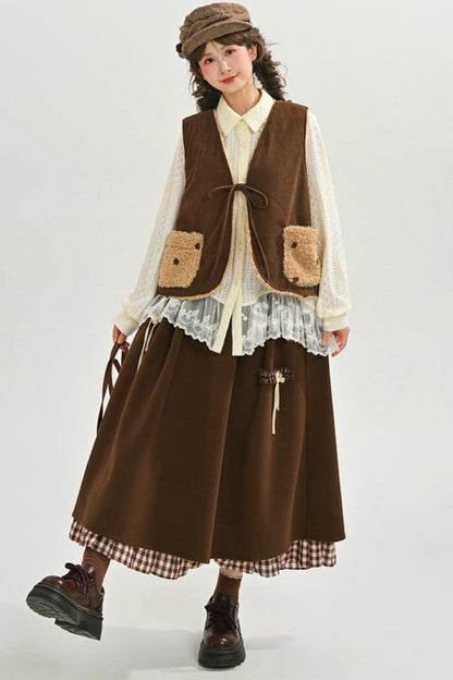 Lace Patchwork Blouse