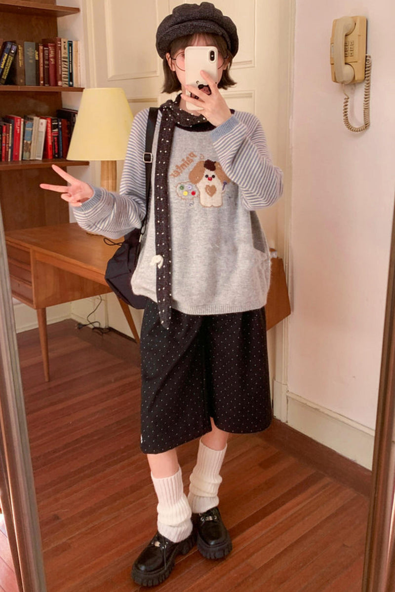 Sweet Puppy Loose Sweater