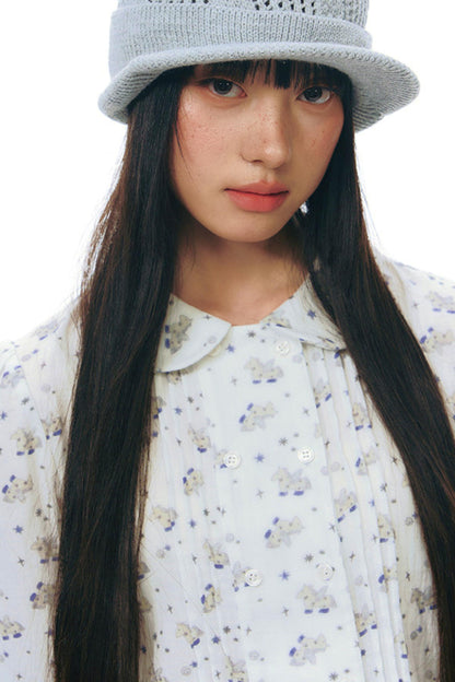 Pony Print Top + Skirt