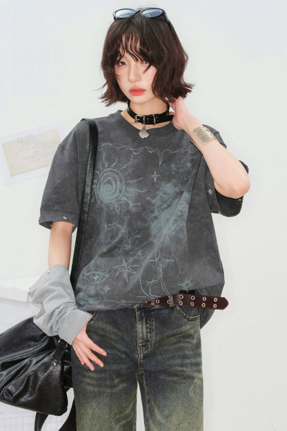 Mode Hand Painted Top