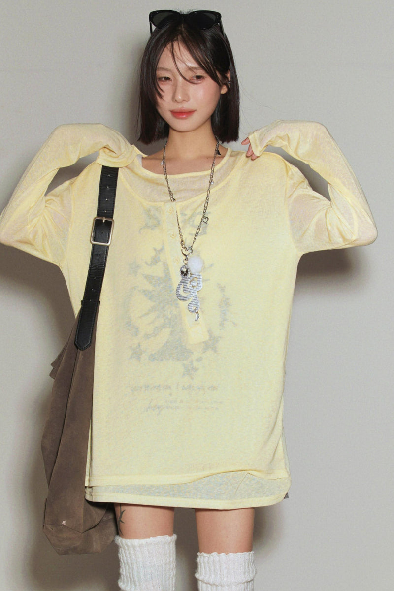 Gravity Sheer Top