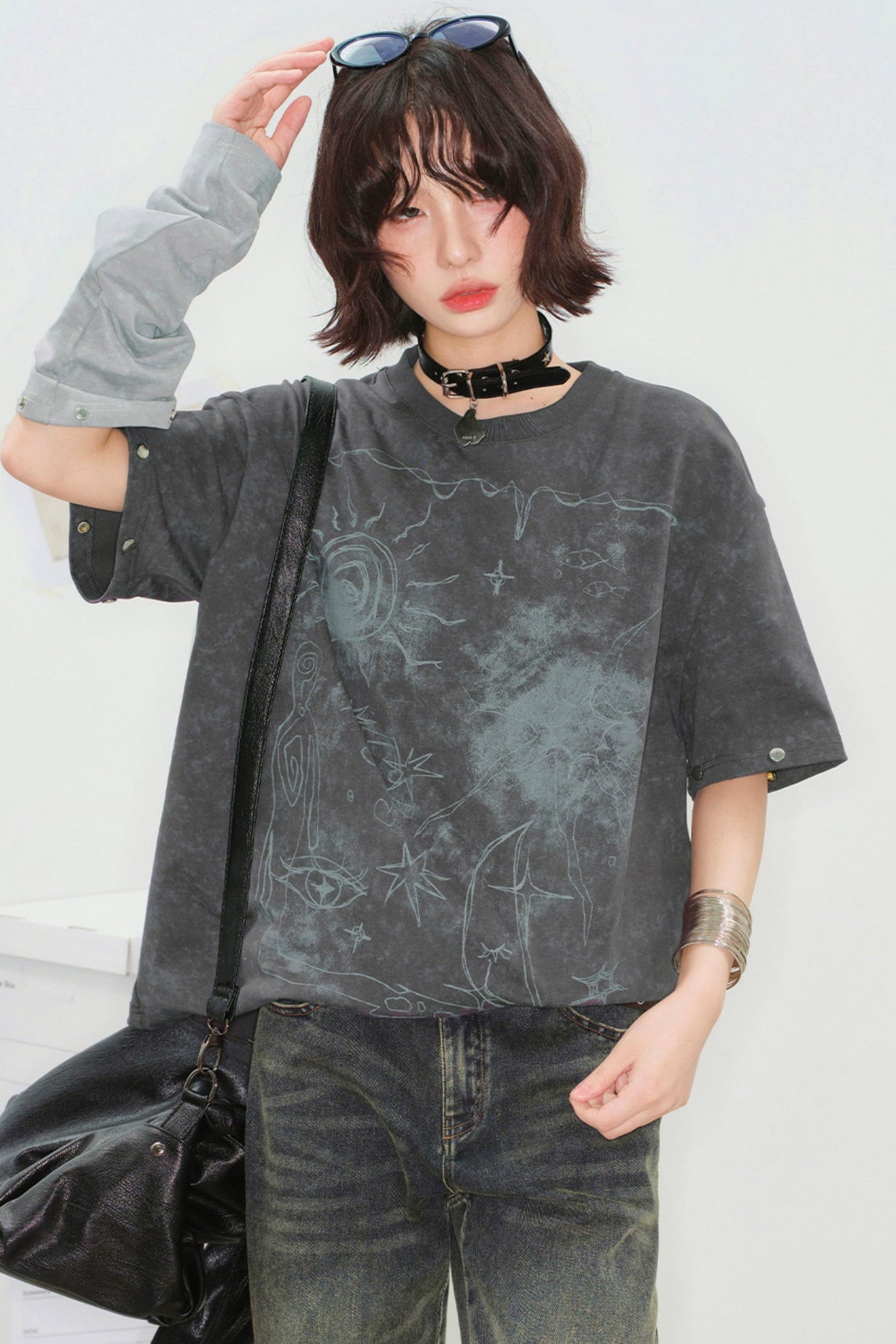 Mode Hand Painted Top