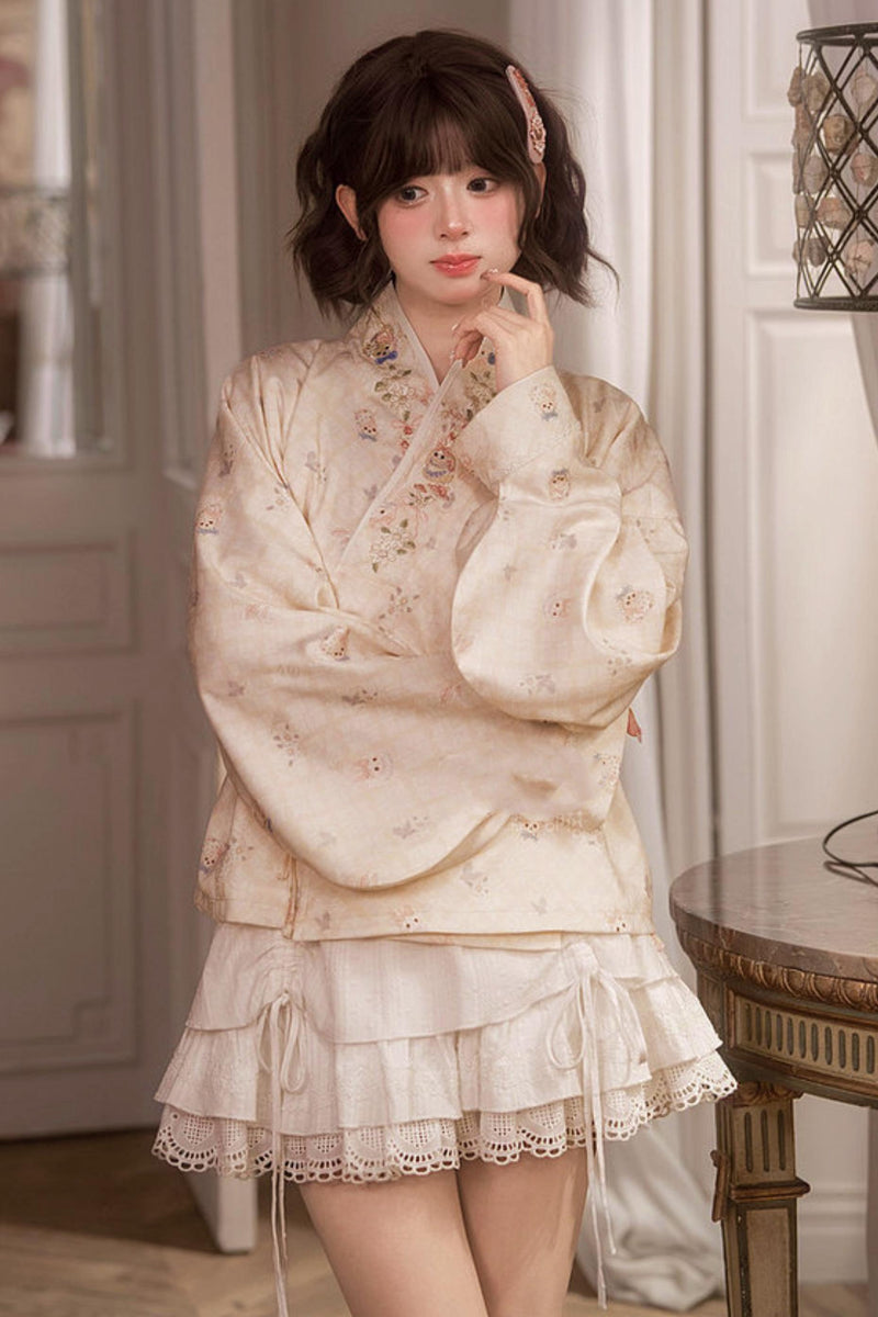 Fairytale Embroidery Blouse