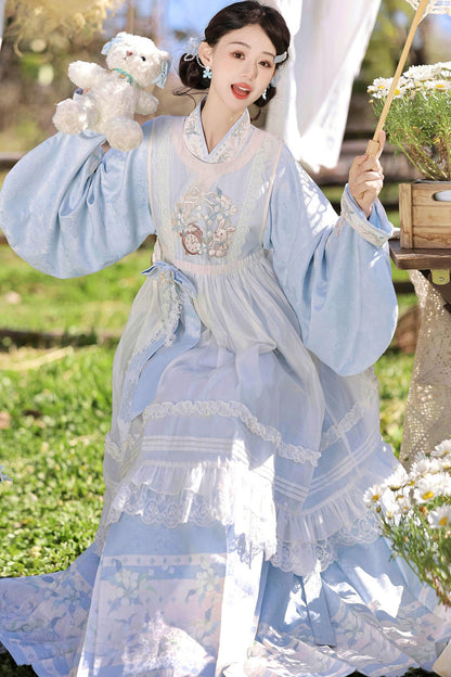 Fantasy Alice Retro Dress Set