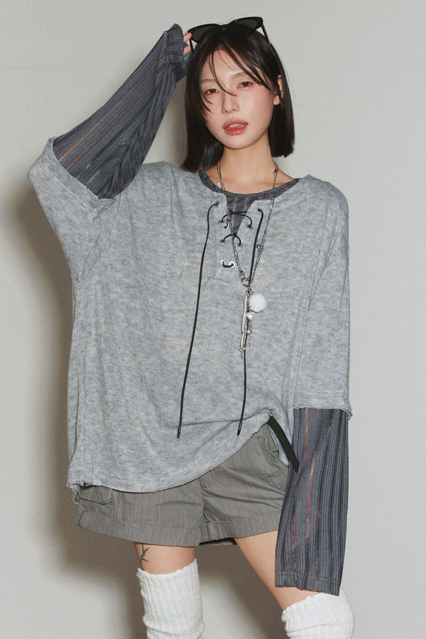 Gravity Patchwork Color Block Top