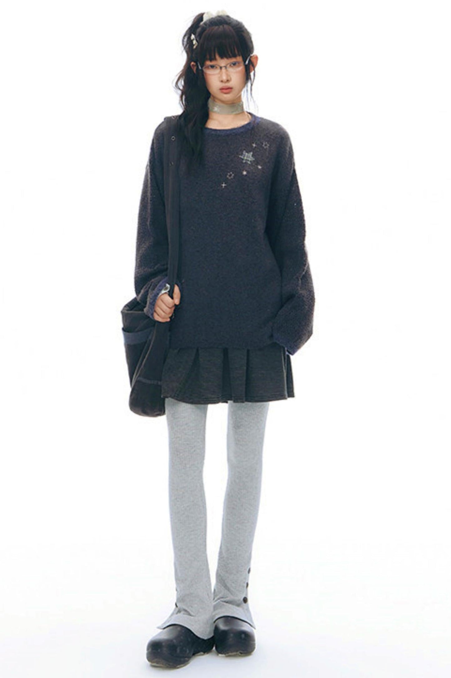 Six Point Star Knit Sweater