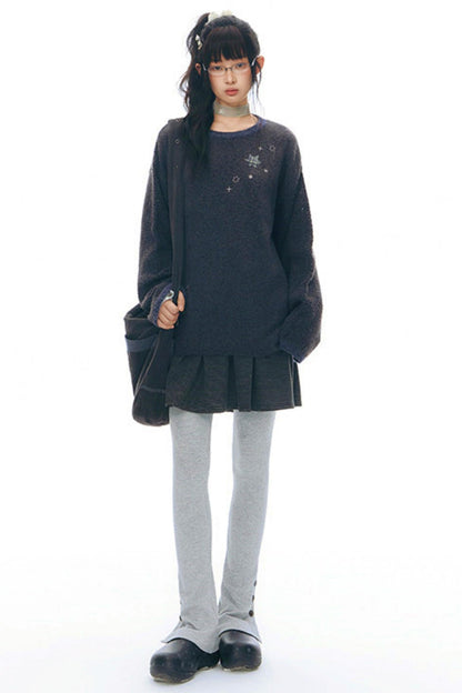 Six Point Star Knit Sweater