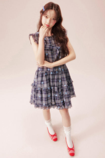 Summer Plaid Dress