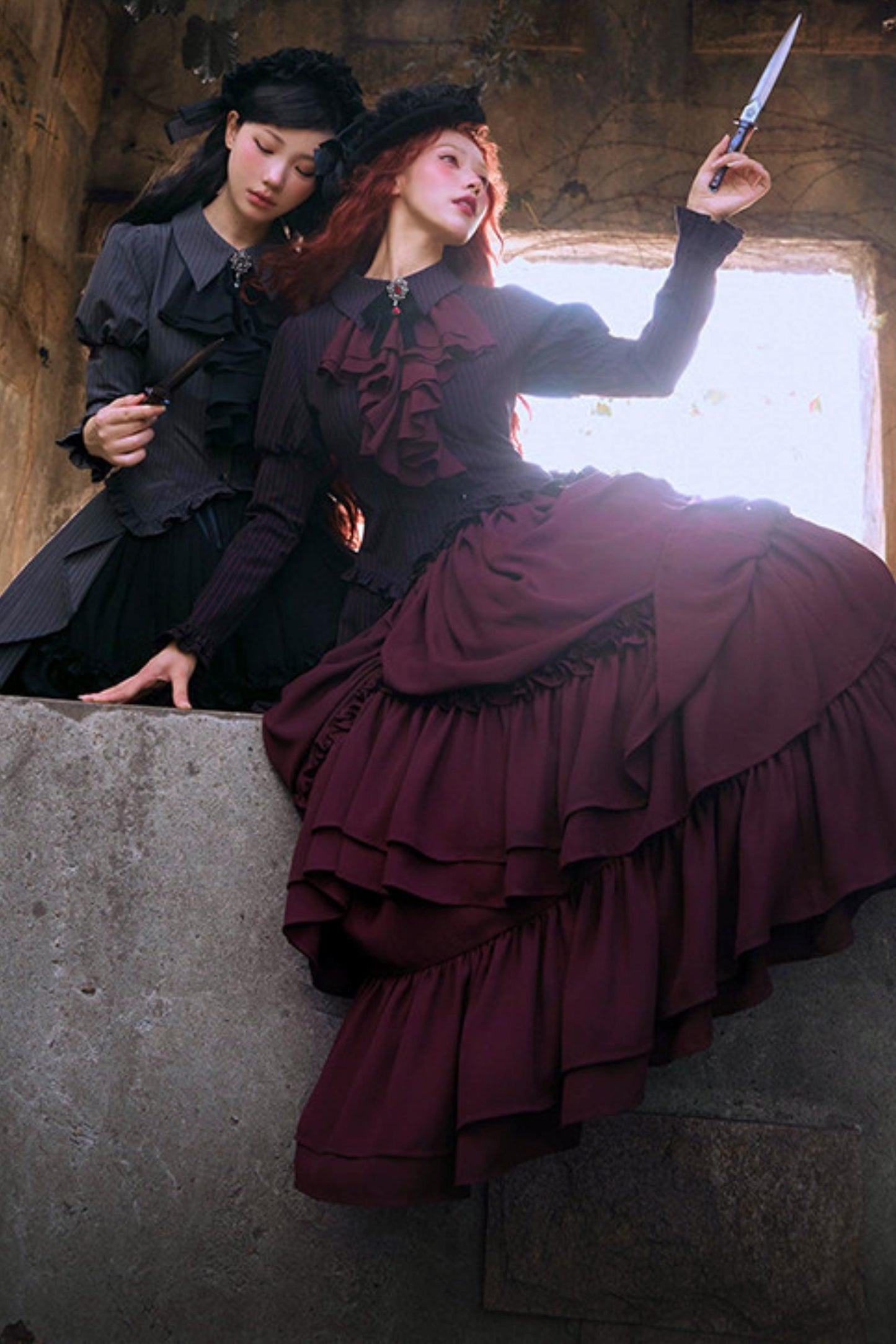 Classical Gothic Lolita Top + Skirt
