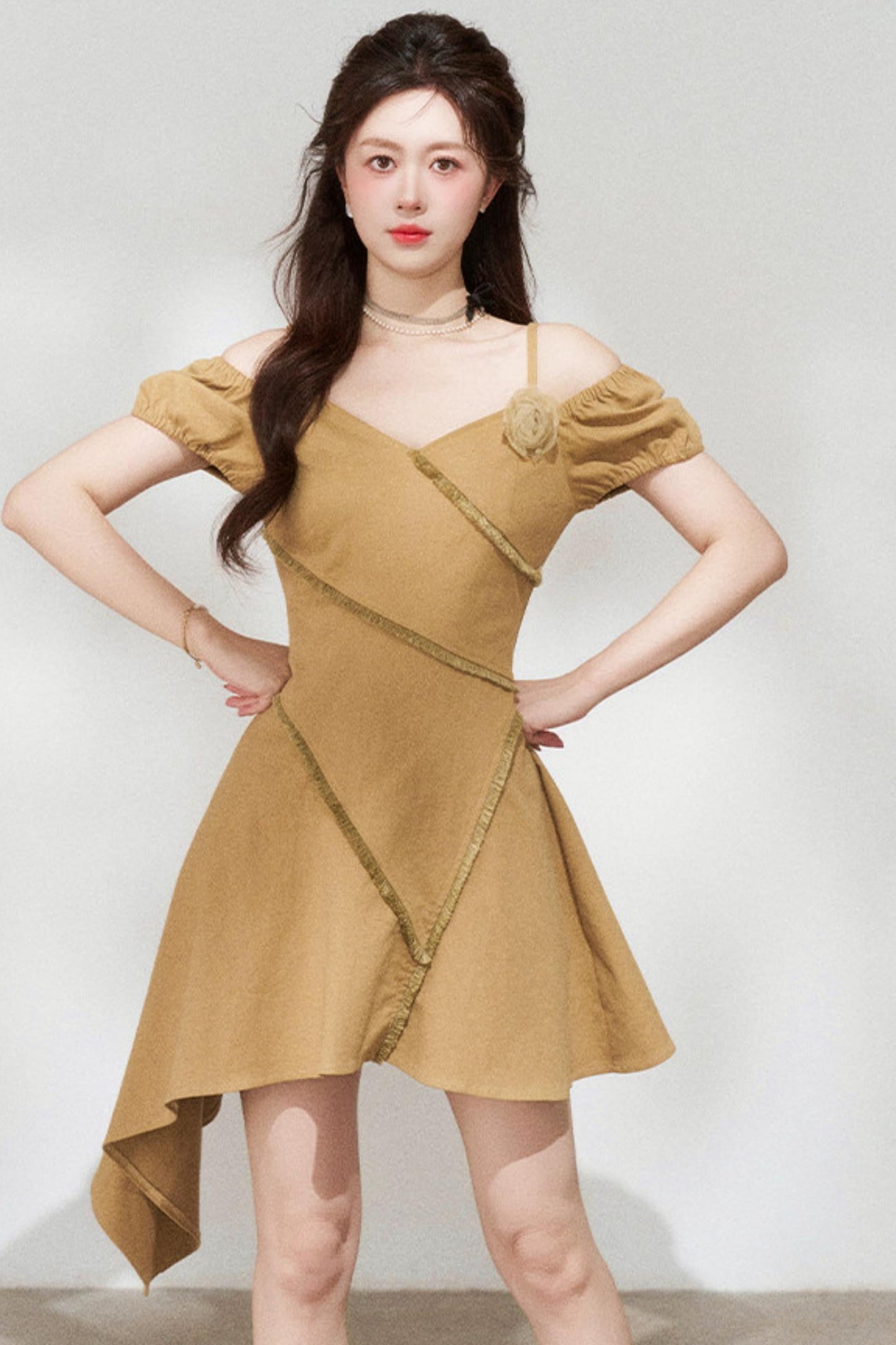 French Tassel Dress
