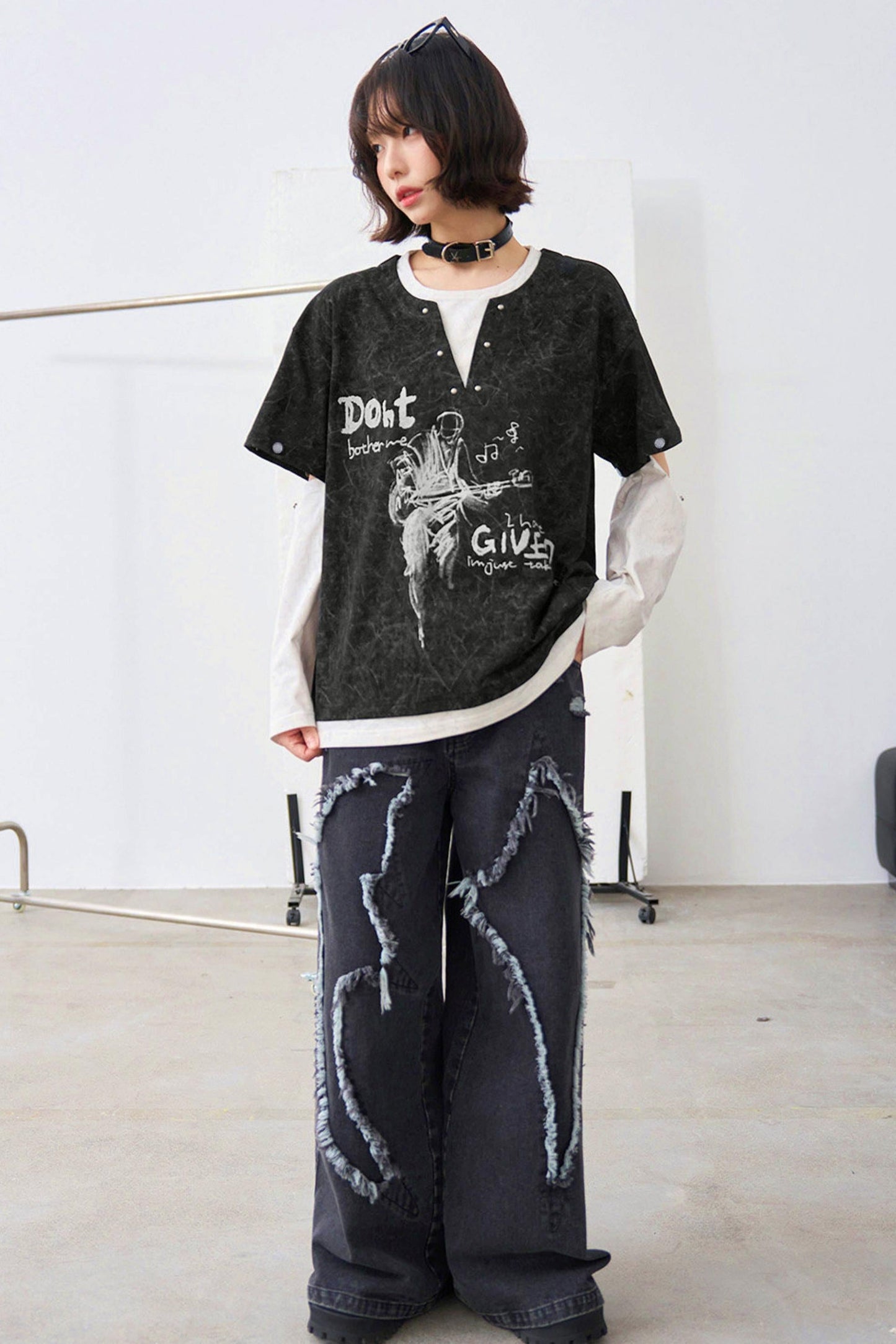 Rockin' Mode Loose Tops