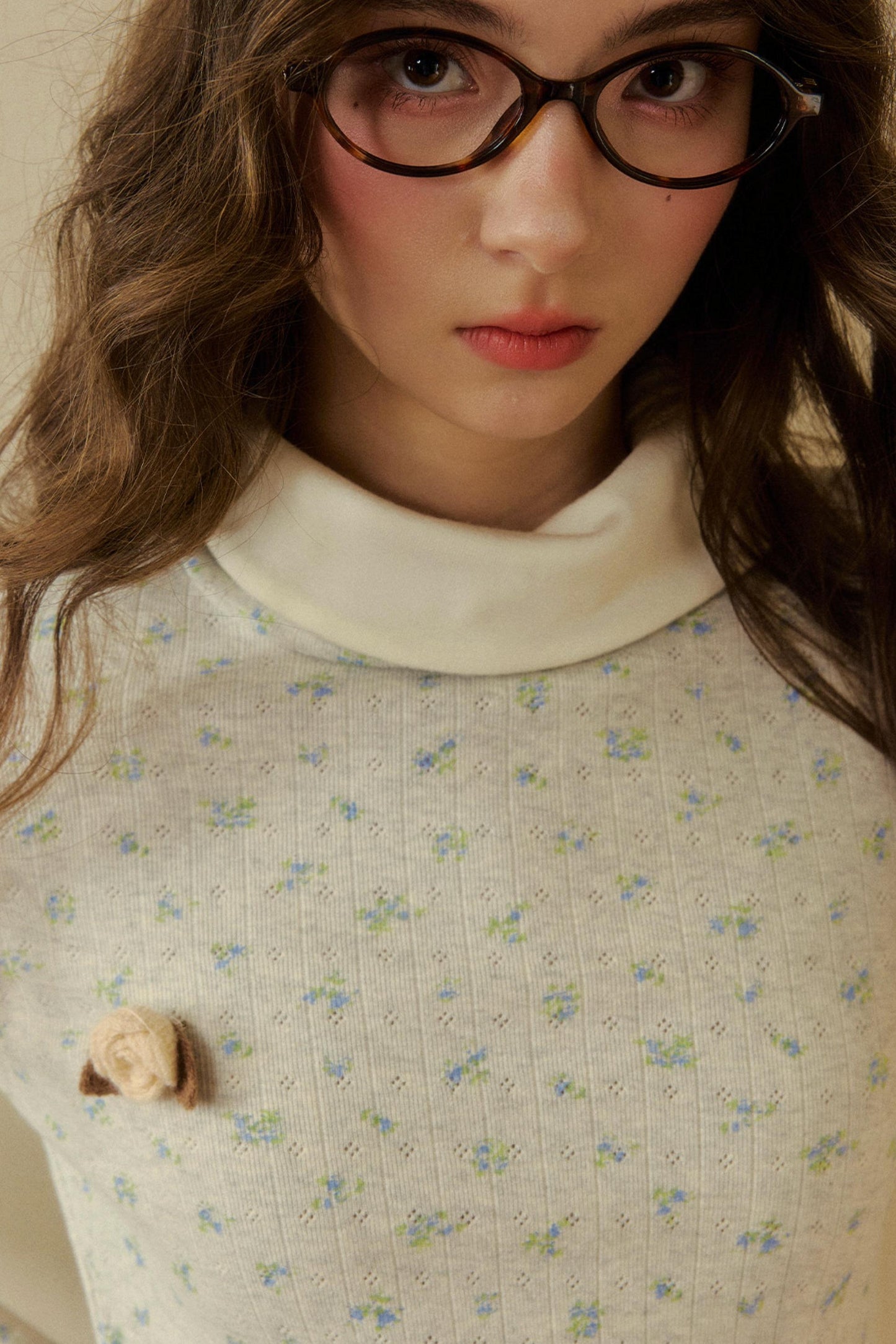 Tight Turtleneck Top