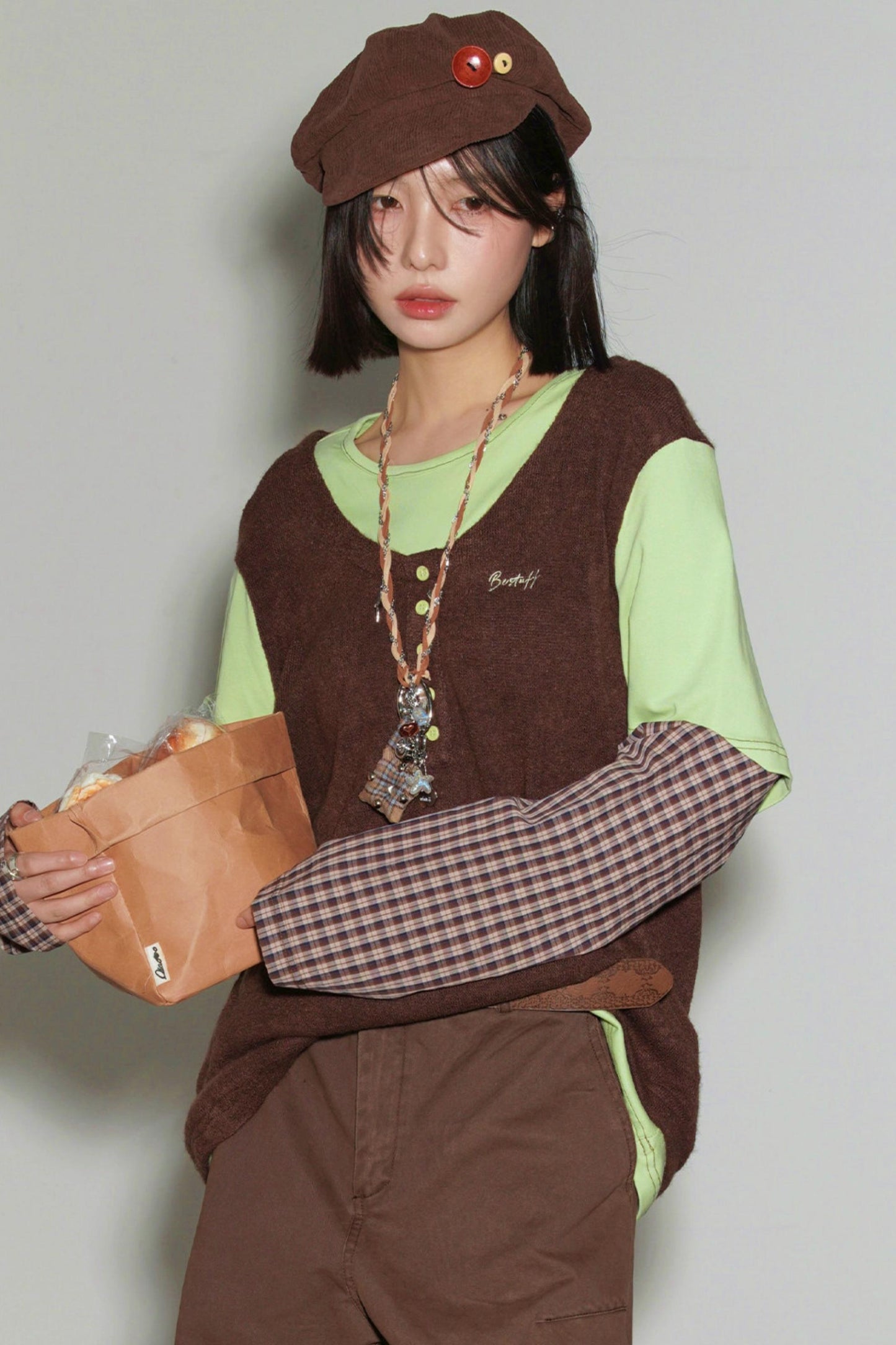 Gravity Patchwork Color Block Top