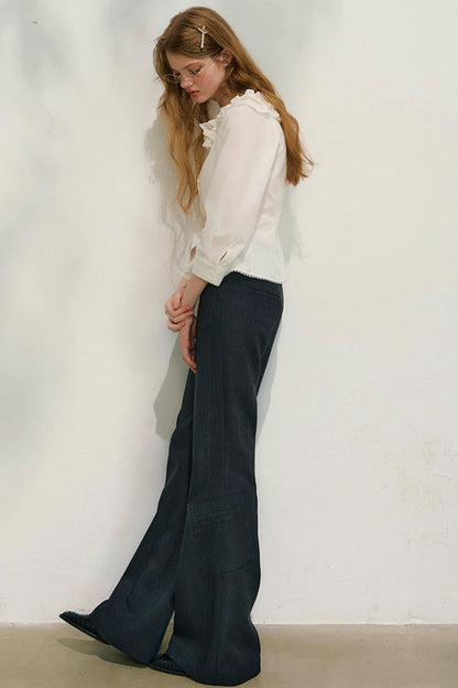 Love Ruffled Lace Blouse