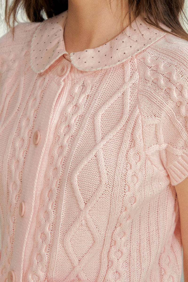 College Style Knit Top