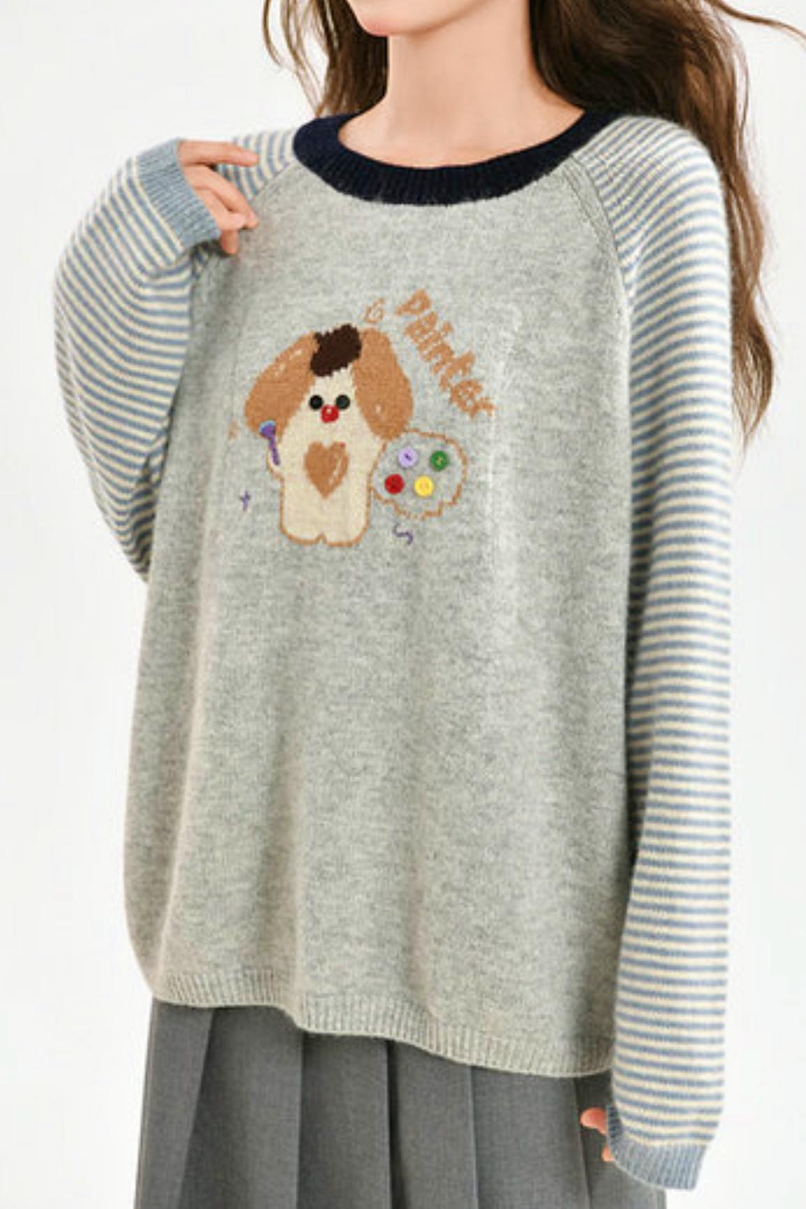 Sweet Puppy Loose Sweater