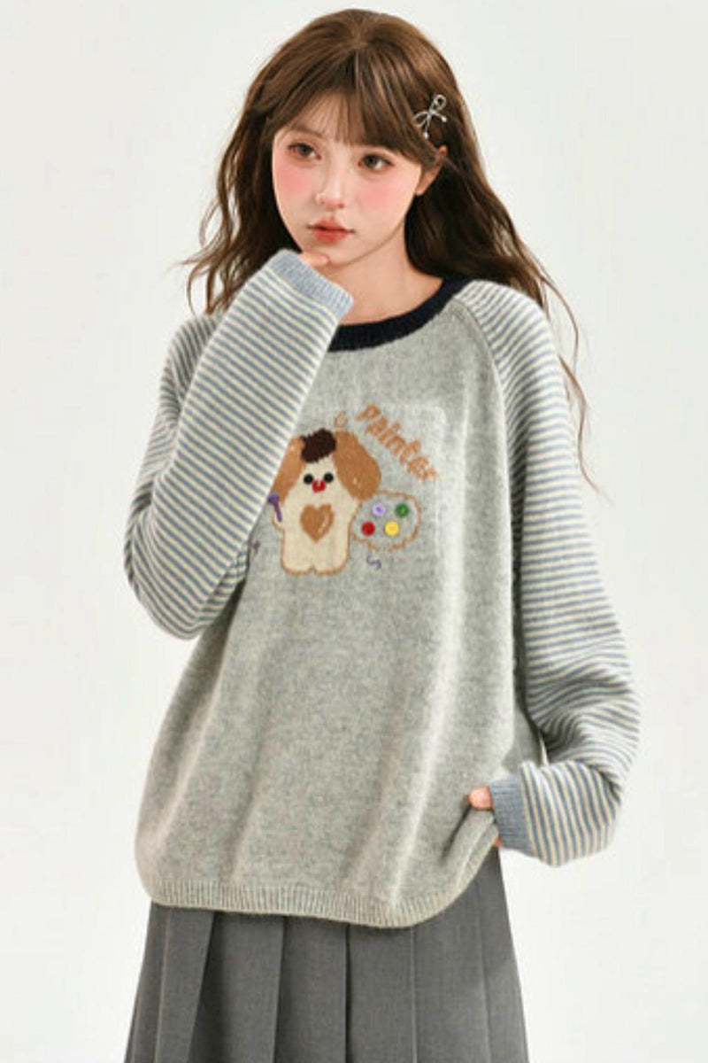 Sweet Puppy Loose Sweater