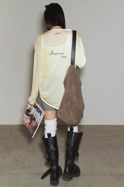 Gravity Sheer Top