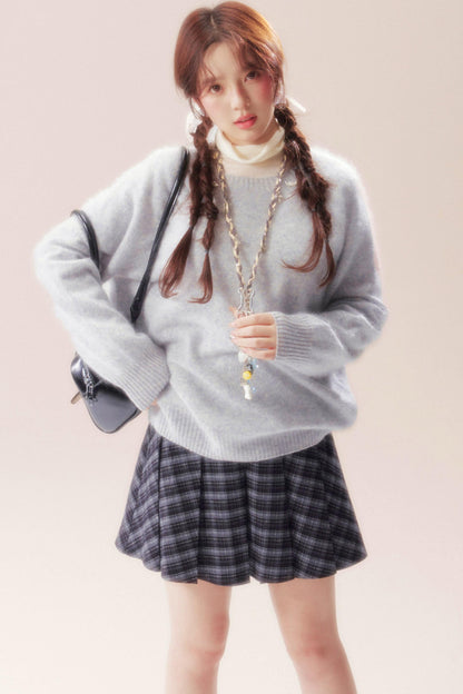 Pearl Bowknot Sweater